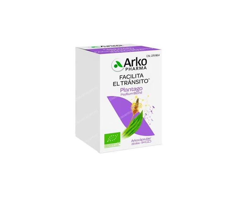 Plantago 84arkocápsulas. Bio 84 cap Arkopharma