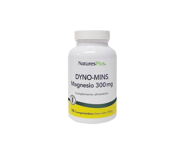 Dyno-mins magnesio. 90 tab - 300 mg Natures Plus