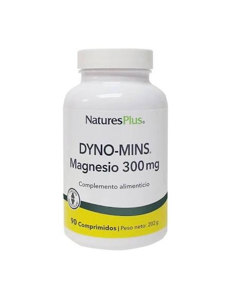 Dyno-mins magnesio. 90 tab - 300 mg Natures Plus