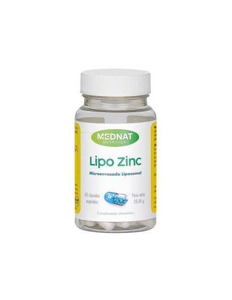 Lipo zinc - Mednat 60 cap MEDNAT