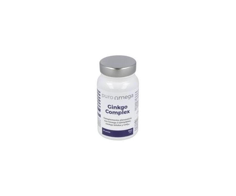 Puro Omega Ginkgo Complex Dha/Epa Q10 60 cap Puro Omega