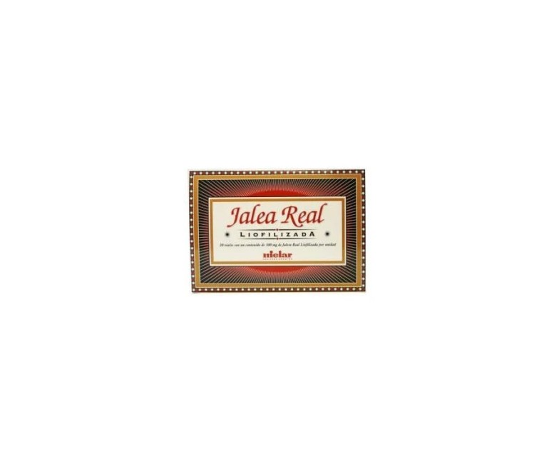 Jalea real liofilizada 20 vial - 300 mg Mielar