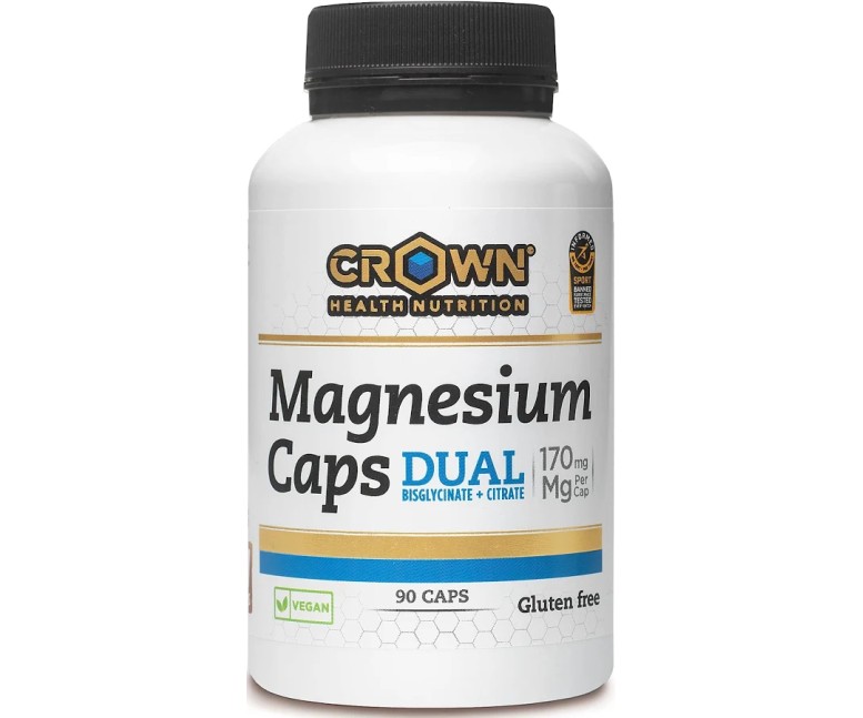 Magnesium dual 90 cap Crown Sport Nutrition