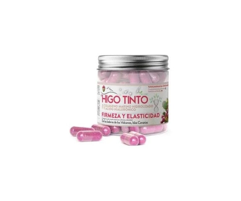 Higo tinto con colágeno y ácido hialurónico 90 cap Tuno Canario