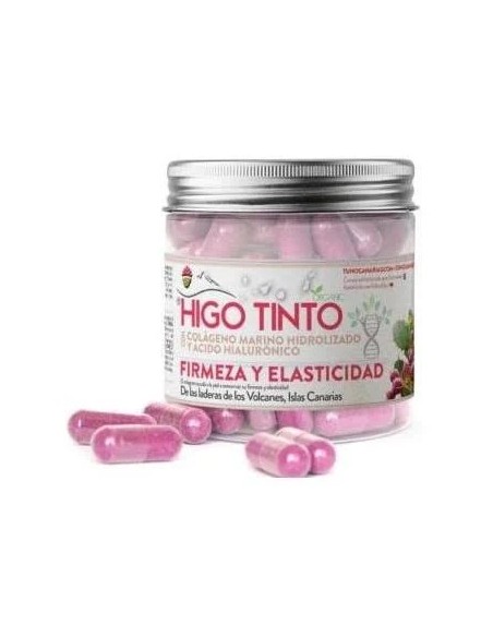 Higo tinto con colágeno y ácido hialurónico 90 cap Tuno Canario