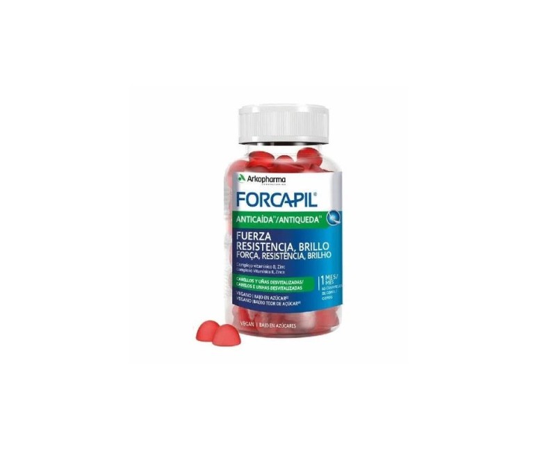 Forcapil anticaída gumis 60 cap Arkopharma