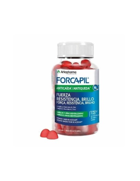 Forcapil anticaída gumis 60 cap Arkopharma