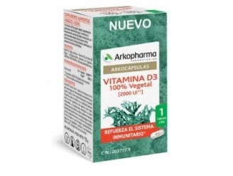 Arkocápsulas vitamina D3 100% vegetal