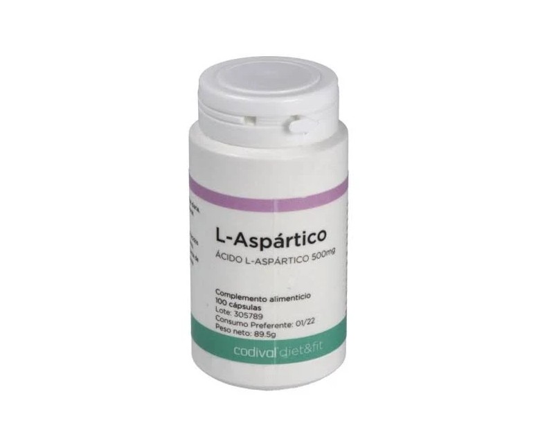 L-Aspártico 100 comp Codival