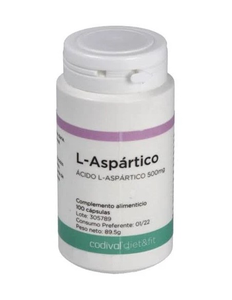 L-Aspártico 100 comp Codival