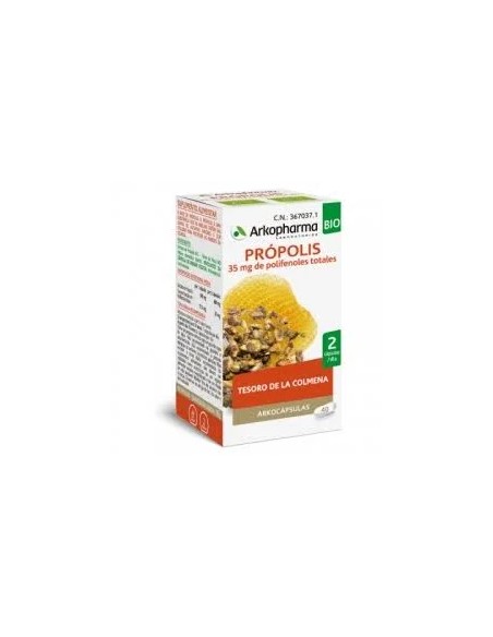 Propolis 40arkocápsulas. Bio. 40 cap Arkopharma