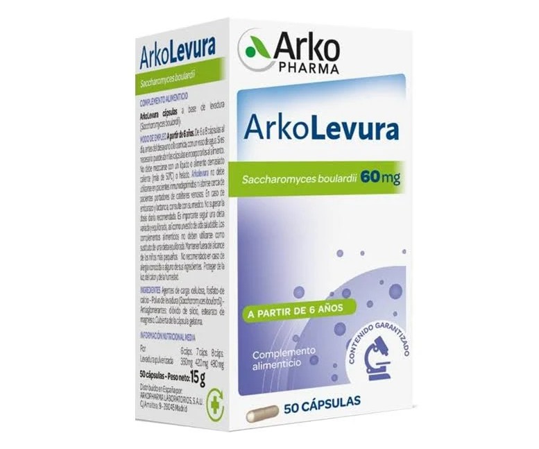 Arko levadura 50 cap - 60 mg Arkopharma