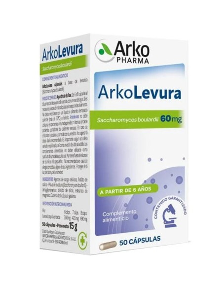 Arko levadura 50 cap - 60 mg Arkopharma