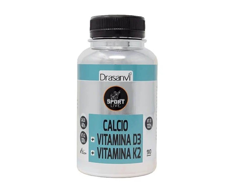 Calcio vitamina d3+k2 sport live 90 tab Drasanvi