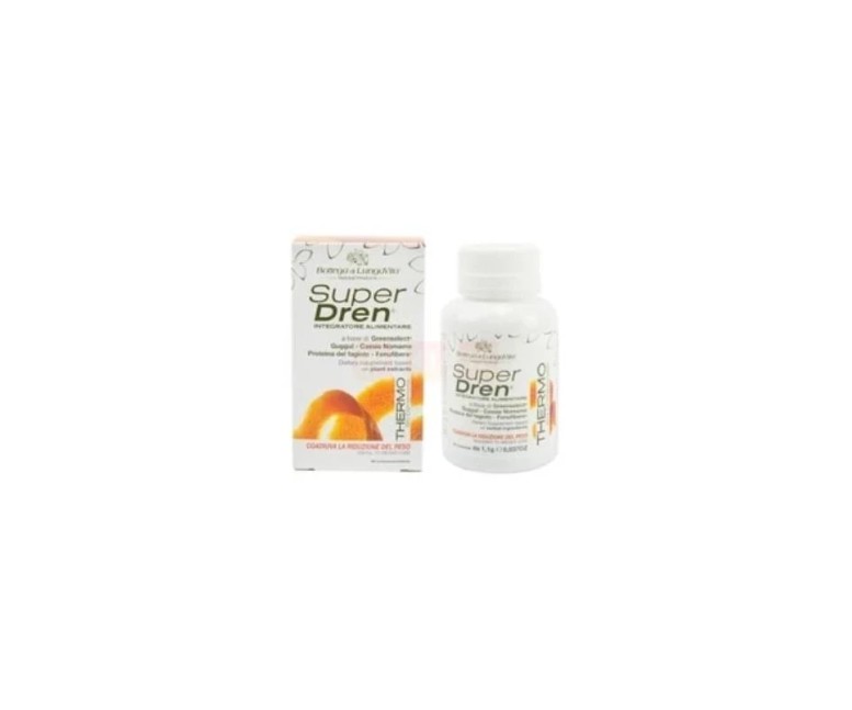 Super dren cápsulas thermo 60 cap Bottega di Lungavita
