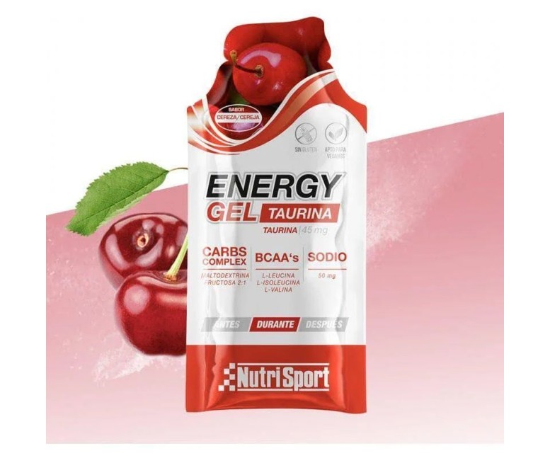 Energy gel sandía 24 uds Nutrisport