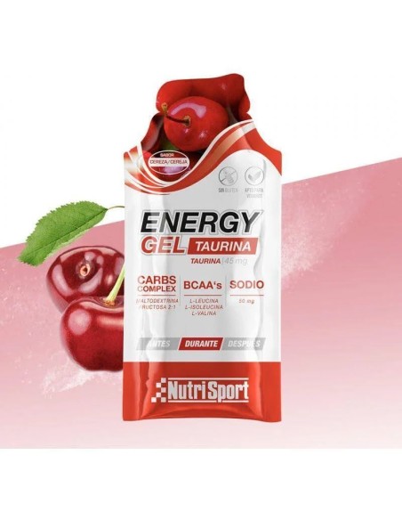 Energy gel sandía 24 uds Nutrisport