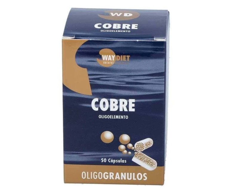 Cobre oligogránulos 50 cap Waydiet