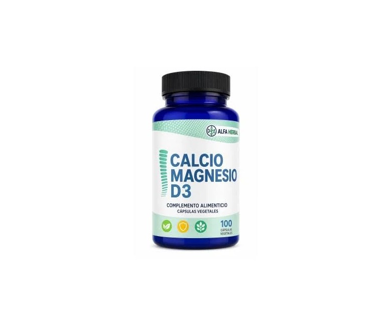 Calcio magnesio d3 100 cap Alfa Herbal