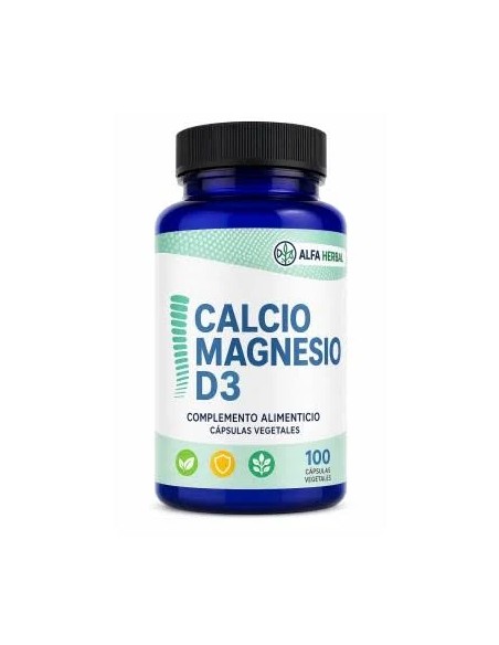 Calcio magnesio d3 100 cap Alfa Herbal