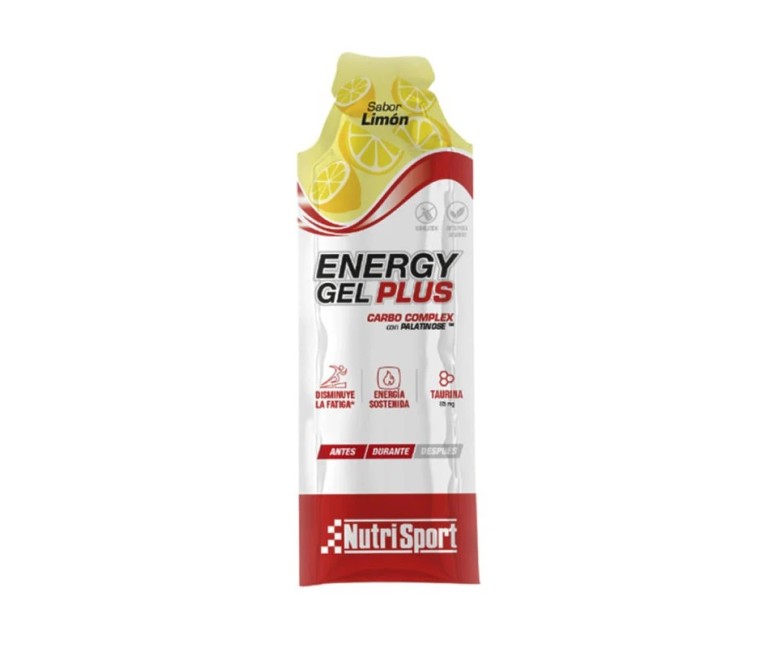 Energy gel plus limón 18 uds Nutrisport
