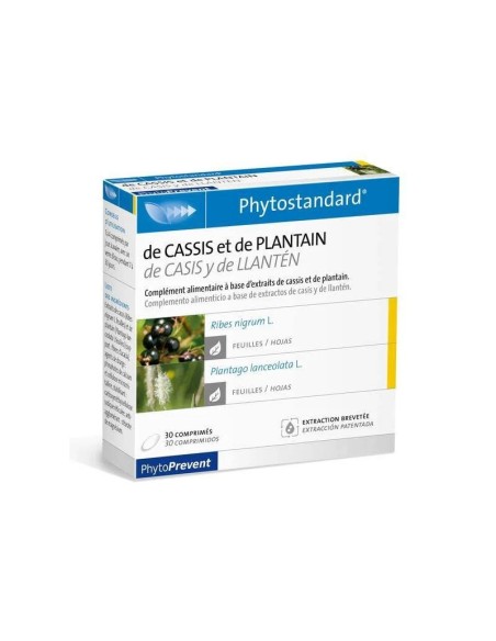 Phytostandard casis-llantén 30 cap Pileje