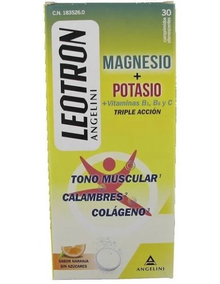 Leotron magnesio potasio eferv. 36 comp Leotron