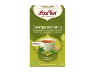 Yogi tea energía matutina infusiones bio