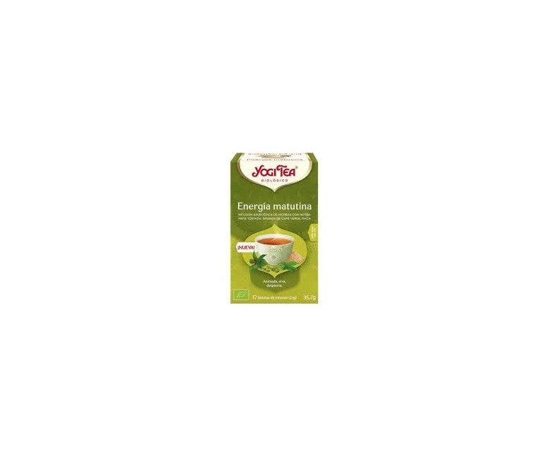 Yogi tea energía matutina infusiones bio 17 infusiones Yogi Tea
