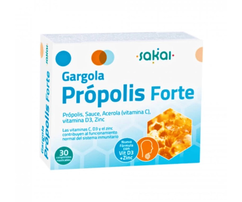 Gárgola propóleos forte mast. 30 tab Sakai