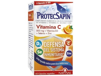 Protecsapin vitamina c + d3 + selenio + zn