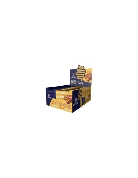 Barrita proteica caramelo-choco crispies 20 uds Gutsy Captain