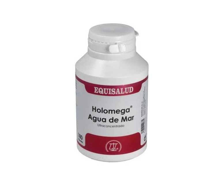 Holomega agua de mar ultraconcentrada 180 cap Equisalud