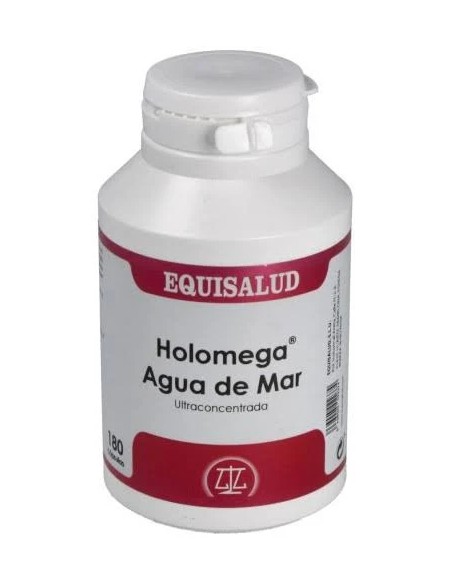 Holomega agua de mar ultraconcentrada 180 cap Equisalud