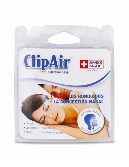 Clipair dilatador nasal 3 tallas 3 tallas Oscimed