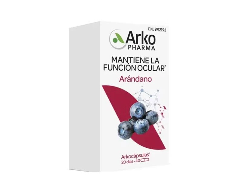 Arándanos Arkocápsulas Bio 40 cap Arkopharma