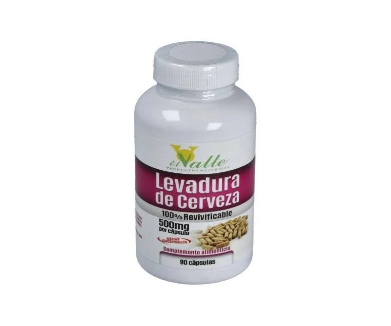 Levadura de cerveza revificable 90 cap El Valle