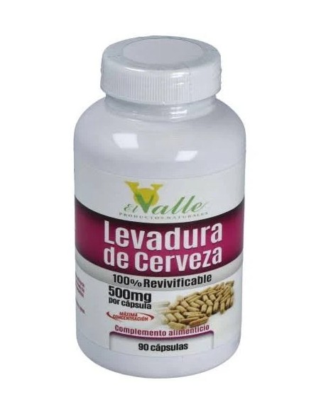 Levadura de cerveza revificable 90 cap El Valle