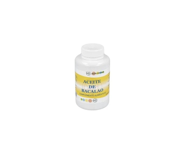 Aceite de bacalao 200 cap Alfa Herbal