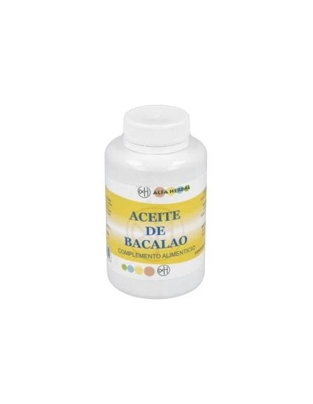 Aceite de bacalao 200 cap Alfa Herbal