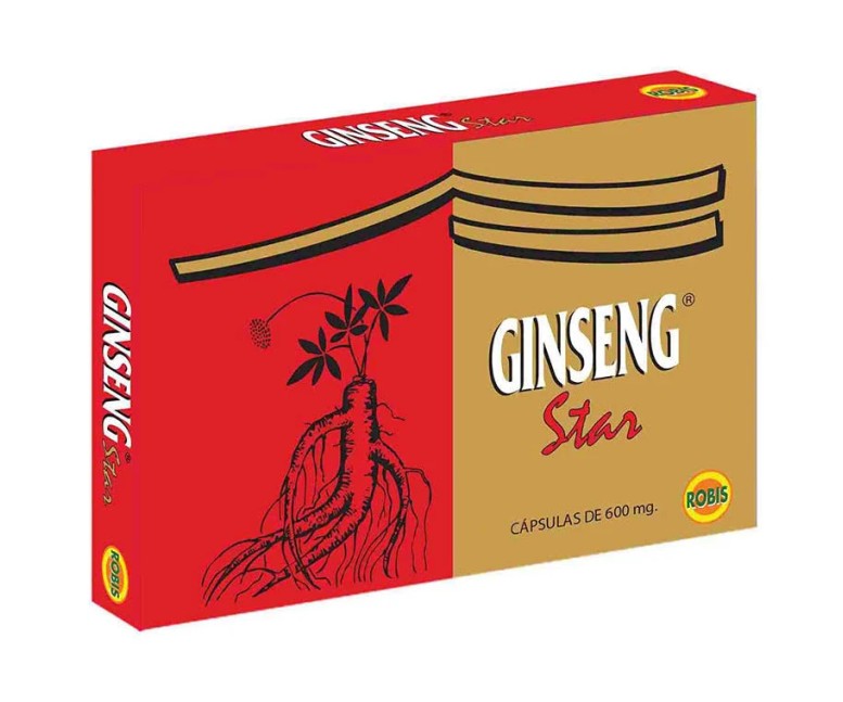 Ginseng rojo star 30 cap Robis