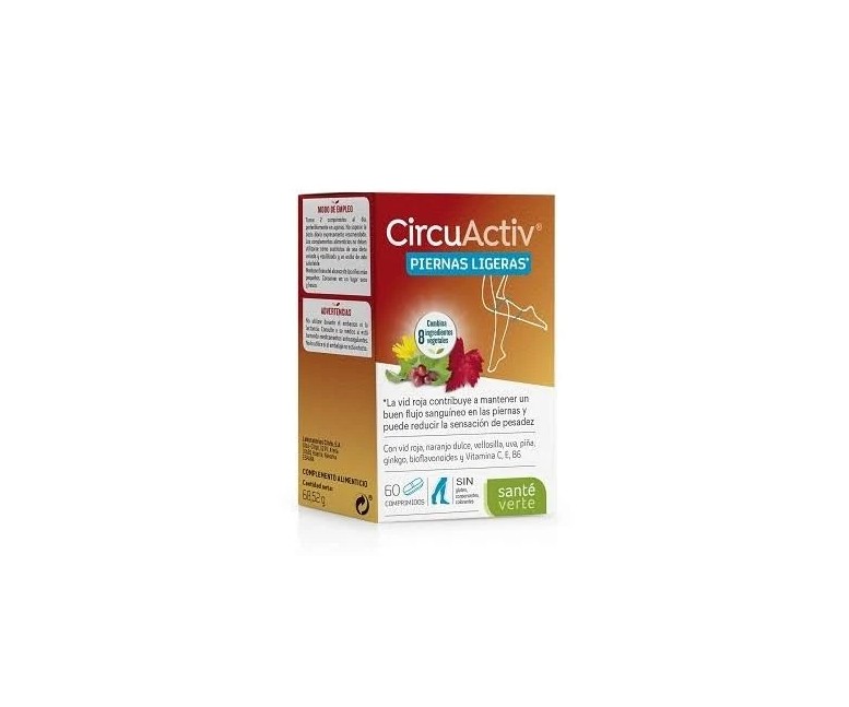 Sante verte circuactiv piernas ligeras 60 cap Sante