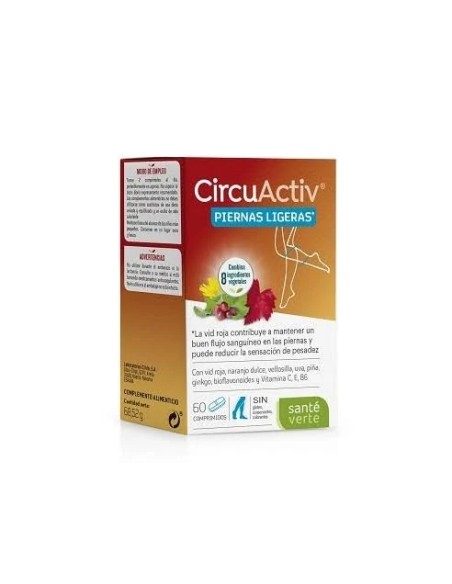 Sante verte circuactiv piernas ligeras 60 cap Sante