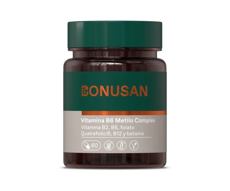 Vitamina b6 complejo metilo 60 cap Bonusan
