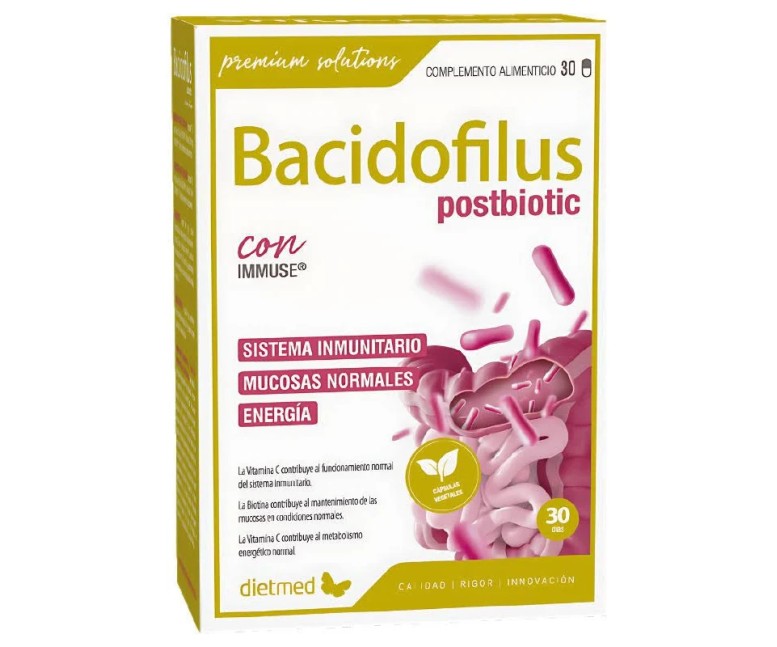 Bacidofilus postbiotic 30 cap Dietmed
