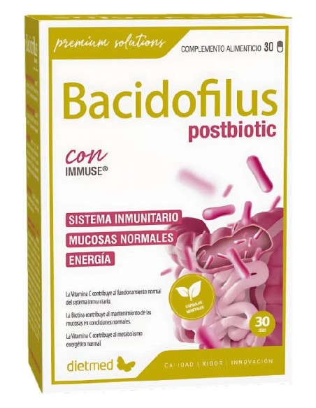 Bacidofilus postbiotic 30 cap Dietmed