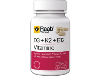 Vitamina D3+K2+B12 vegan sg