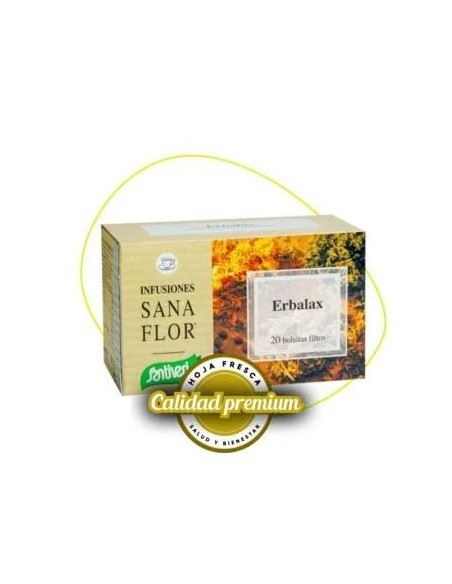 Sanaflor Erbalax Infusión 20 ud Santiveri