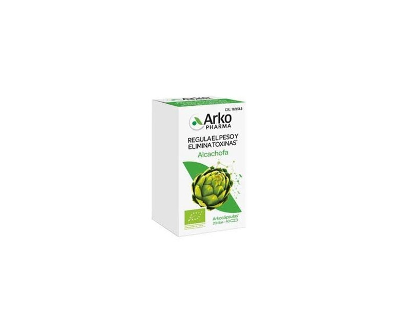 Alcachofa Arkocápsulas Bio 40 cap Arkopharma