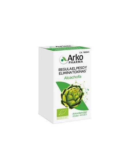 Alcachofa Arkocápsulas Bio 40 cap Arkopharma
